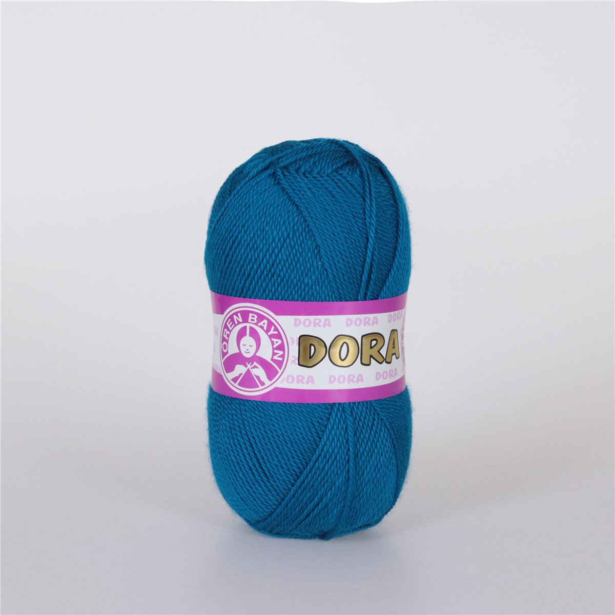 Canlı Renkli Örgü İpliği 3x100g – Kolay Kullanım – Dora #026