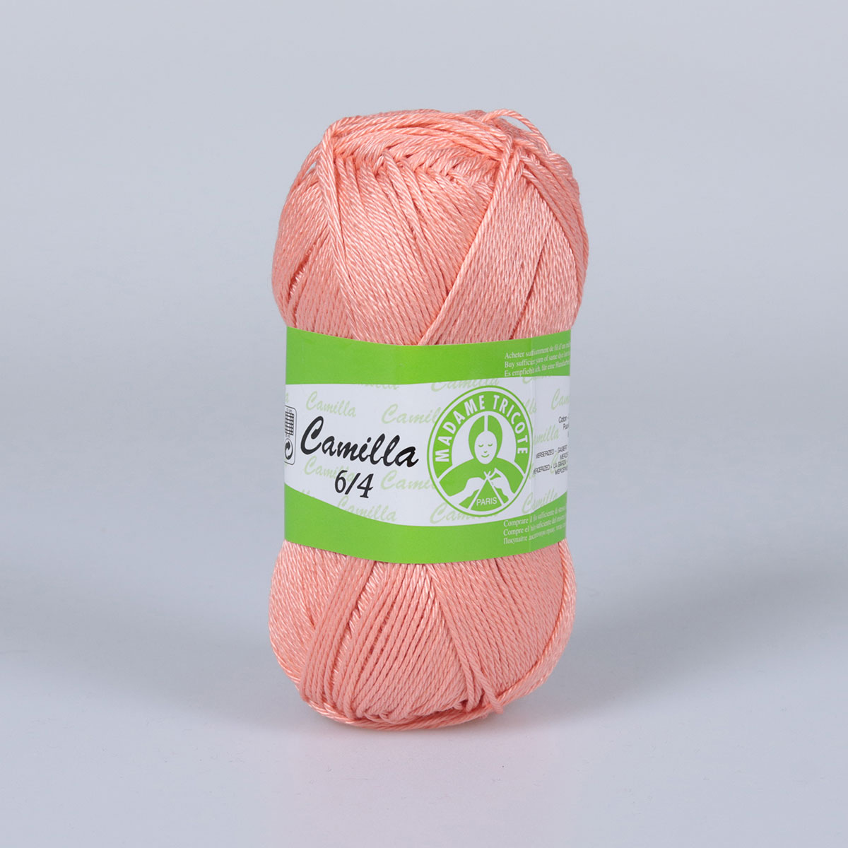 İnce ve Parlak Pamuklu Örgü İpliği 5x50g – Merserize – Camilla #4934