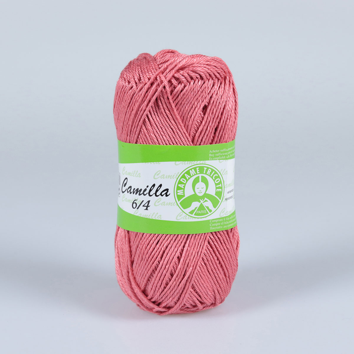 İnce ve Parlak Pamuklu Örgü İpliği 5x50g – Merserize – Camilla #4948