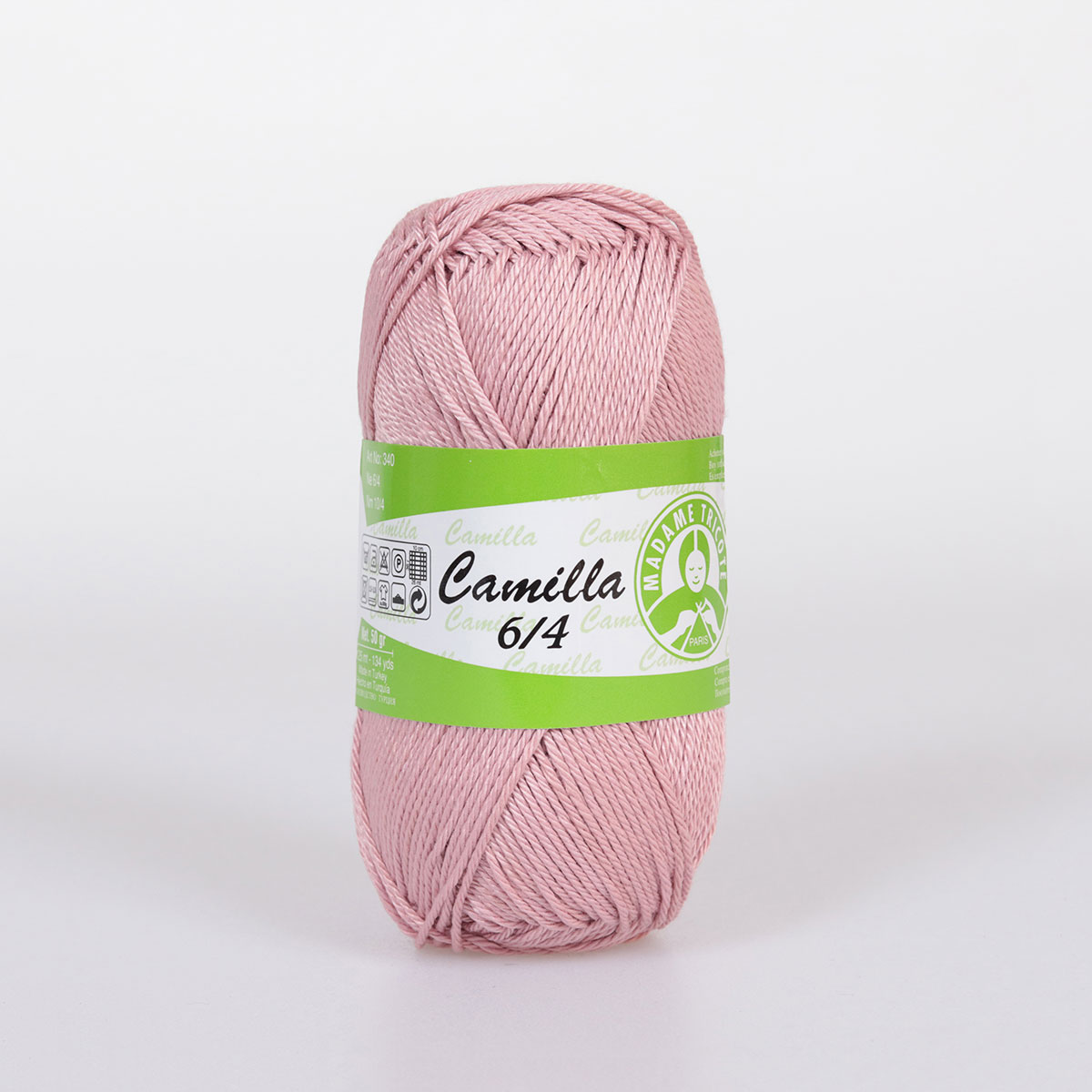 İnce ve Parlak Pamuklu Örgü İpliği 5x50g – Merserize – Camilla #5313